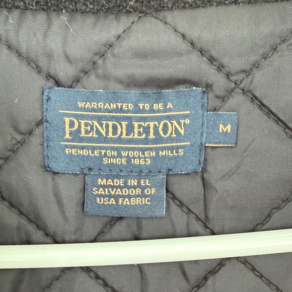 Women’s Pendleton Wool Hooded Coat size M - Picture 9 of 11